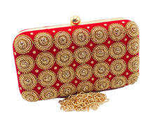 Load image into Gallery viewer, Handwork Velvet Party Frame Clutch - myStore20202019
