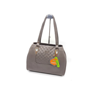 Triple Zip Stitched Hand Bag - myStore20202019