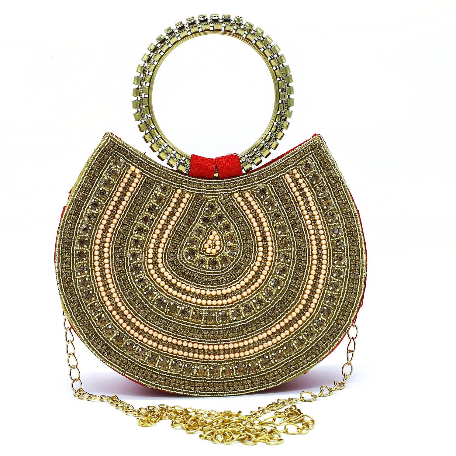 Gift Gallery Silk Party Wear Designer Handbags, Size: 7 Inch at Rs  100/piece in Jaipur
