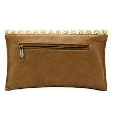 Load image into Gallery viewer, Two In One Jute Stone Flap Envelope Women Clutch - myStore20202019
