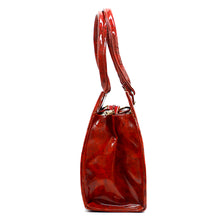 Load image into Gallery viewer, Two In One Single Zip Plain Jelly Finish Ladies HandBag - myStore20202019
