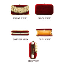 Load image into Gallery viewer, Two In One Velvet Stone Wave Women Clutch - myStore20202019
